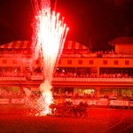 fireworks from wagon