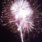 fireworks display